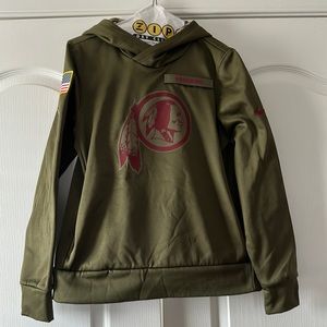 NFL Redskins Military hoodie, size medium